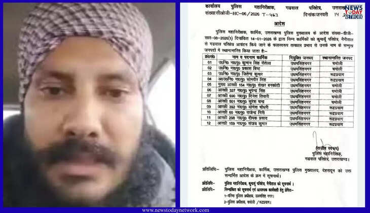 देहरादून - सुखवन्त सिंह आत्महत्या मामला, सभी 12 निलंबित पुलिसकर्मियों का गढ़वाल में ट्रांसफर, SIT भी हुई गठित&nbsp;