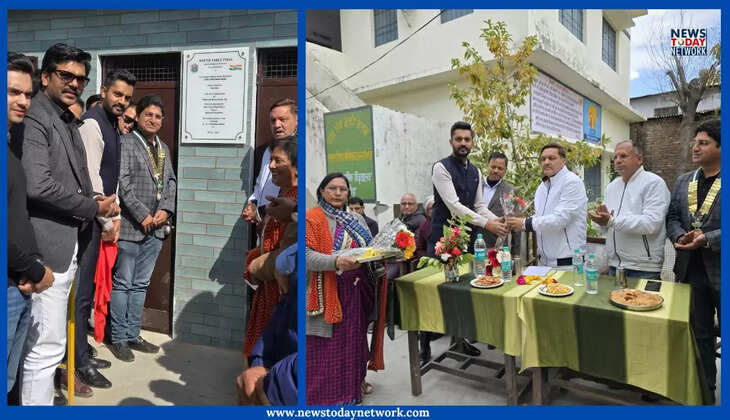 हल्द्वानी - राउंड टेबल 348 ने देवलचौड़ स्कूल में बच्चों के लिए किया यह काम, मेयर गजराज बिष्ट ने किया उद्घाटन&nbsp;