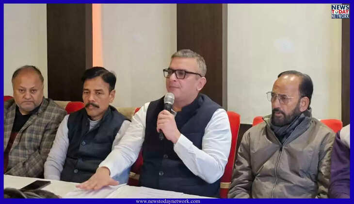 हल्द्वानी - मनरेगा का नाम बदलना महात्मा गांधी का अपमान, विधायक सुमित हृदयेश ने भाजपा को दी खुली बहस की चुनौती