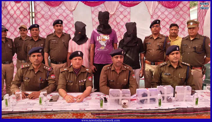 हल्द्वानी - कालाढूंगी फायरिंग मामला, पुलिस तीन ने आरोपियों को किया गिरफ्तार, अवैध असलहे जिंदा कारतूस बरामद