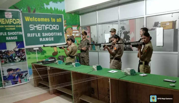 हल्द्वानी :‘’आत्मविश्वास और  अनुशासन का प्रदर्शन: शैमफोर्ड स्कूल में एनसीसी शूटिंग प्रतियोगिता’’