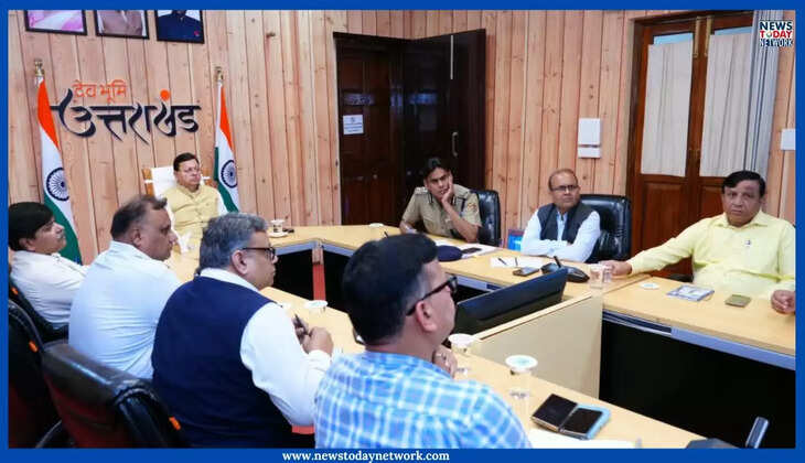 देहरादून - मुख्यमंत्री धामी की अधिकारियों को सख्त चेतावनी &ndash; अतिक्रमण, धर्मांतरण और भ्रष्टाचार पर अब आर-पार की लड़ाई&nbsp;