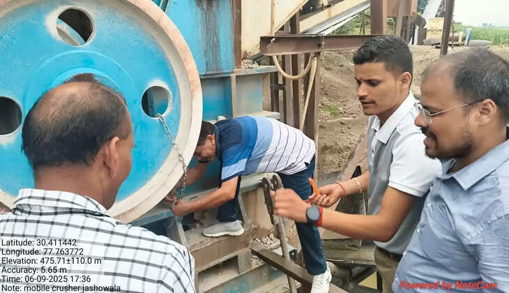 &lsquo;&rsquo;देहरादून - अवैध खनन के बाद अब गाड़ियों की ओवरलोडिंग पर भी कार्रवाई,  क्रेशर भी किया सीज&rsquo;&rsquo;