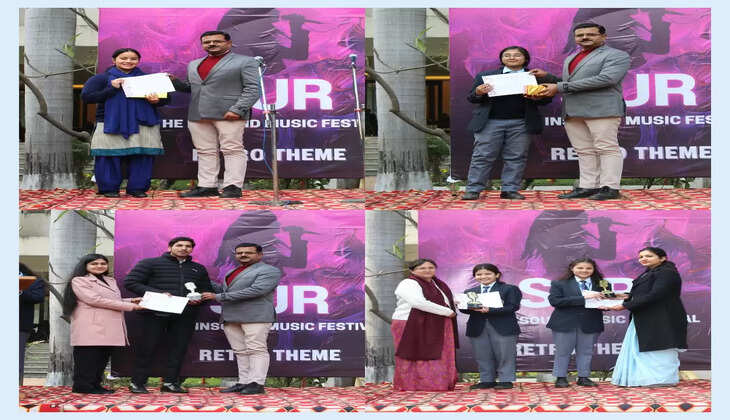 हल्द्वानी - पाल कालेज में हुआ आरोग्यम् सुर-ध्वनि-संगीत समारोह का आयोजन, प्रतियोगिता में इन्होंने मारी बाजी&nbsp;