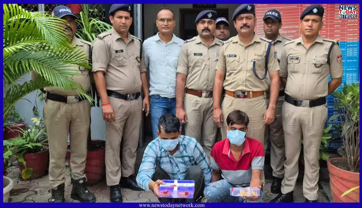 हल्द्वानी - नैनीताल पुलिस की बड़ी कामयाबी, 22 तोला सोने के जेवरों संग शातिर आदिब और राजवीर दो चोर गिरफ्तार