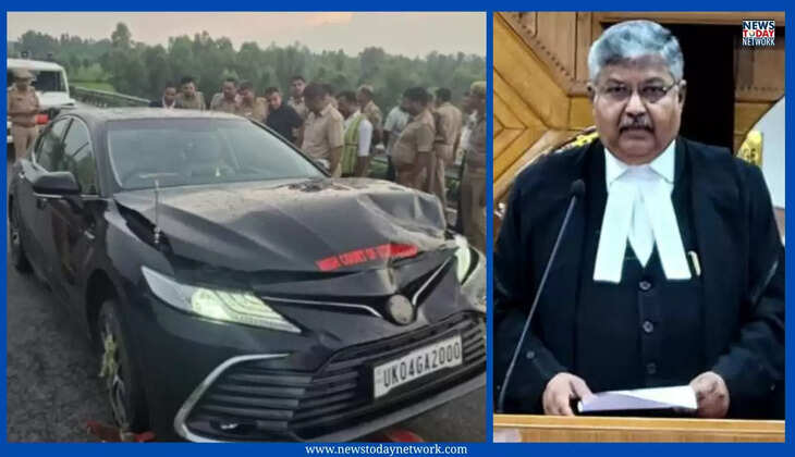 नैनीताल लौटते समय मुख्य न्यायाधीश की कार सड़क हादसे में दुर्घटनाग्रस्त, बाल-बाल बचे CJ जी. नरेंद्र, ऐसे हो गया था एक्सीडेंट 