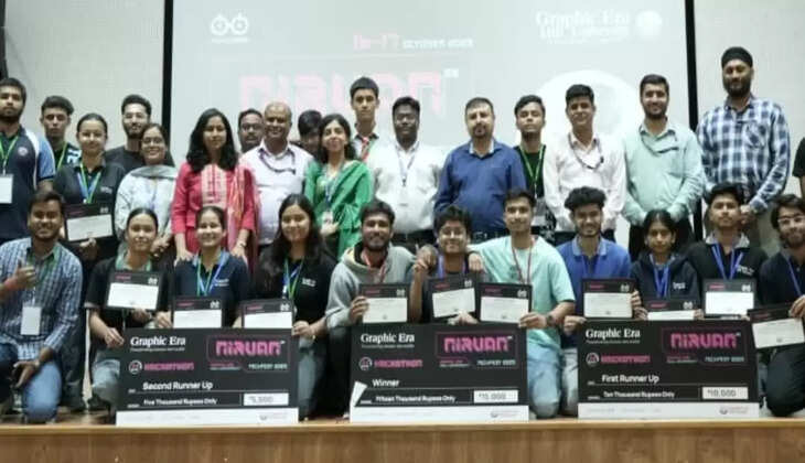 ‘’हल्द्वानी -ग्राफिक एरा हिल यूनिवर्सिटी, हल्द्वानी में निरवान टेक फेस्ट 2025 का आयोजान ‘’