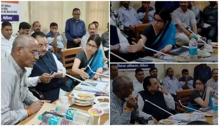 हल्द्वानी - विधायक और DM की हंगामेदार बहस, इन कामों को लेकर बिफरे MLA, डीएम बोलीं इस माहौल में नहीं हो पायेगा&nbsp;काम