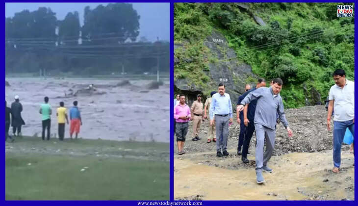 देहरादून - बादल फटने से अब तक 10 की मौत, कई लापता, राहत कार्य जारी, ग्राउंड जीरो पर उतरे मुख्यमंत्री धामी&nbsp;