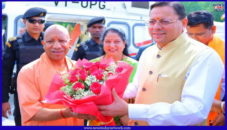 उत्तराखंड - दो दिवसीय दौरे पर पैतृक गांव पंचूर पहुंचे सीएम योगी, सीएम धामी ने किया भव्य स्वागत, जानिए क्या है कार्यक्रम&nbsp;