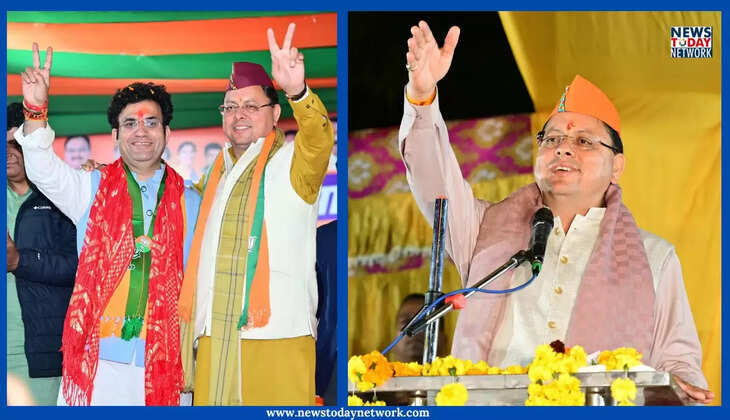 देहरादून - दिल्ली के चुनावों में फिर चला मुख्यमंत्री धामी का जादू, 23 के लिए किया प्रचार इतने उम्मीदवारों ने दर्ज की जीत&nbsp;