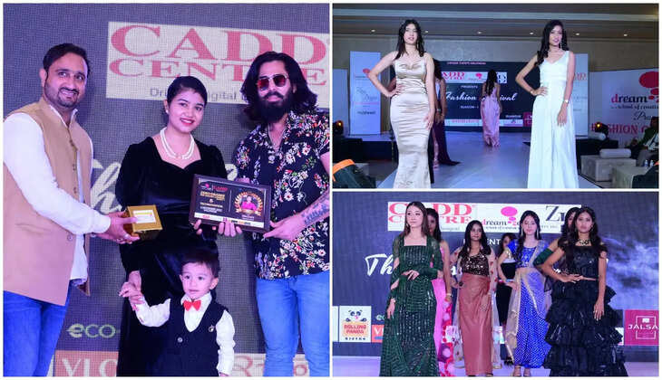 हल्द्वानी - जीरो डिग्री फैशन कार्निवल और टेक्नोवेशन का आयोजन, फैशन शो में डिजाइनर्स ने बिखेरे रंग&nbsp;