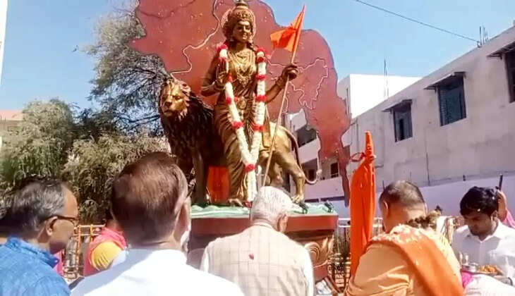 बरेली की शान बनी भारत माता की सबसे ऊंची प्रतिमा