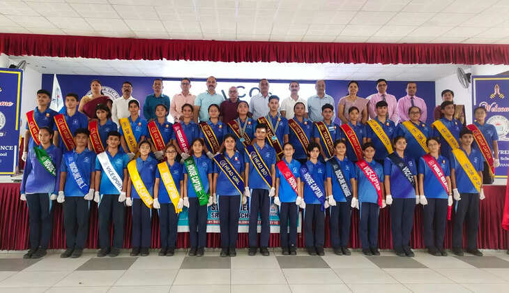 हल्द्वानी - सेंट लॉरेंस स्कूल में छात्र कैबिनेट तथा इंटरेक्ट क्लब का हुआ गठन, वृक्षारोपण कर लिया यह संकल्प 