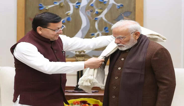 मुख्यमंत्री पुष्कर सिंह धामी ने विकास कार्यो को लेकर प्रधानमंत्री से की भेंट , जानिए किन बिन्दुओ पर की गयी चर्चा