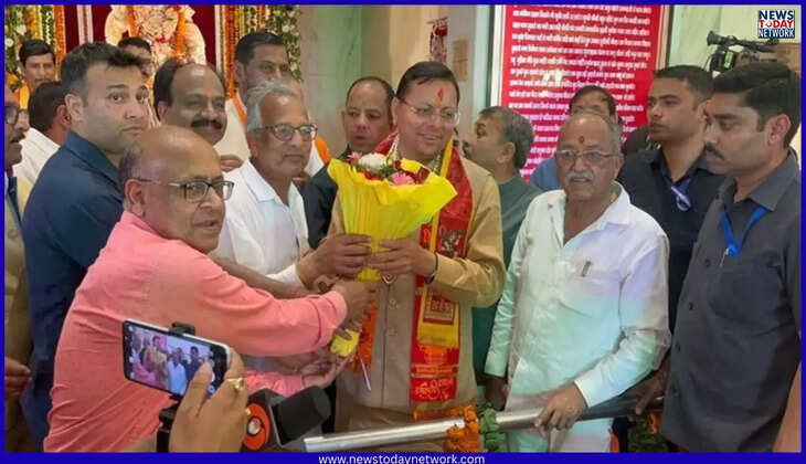 रामनगर - हनुमान धाम पहुंचे सीएम धामी, पूजा कर देवत्व बचाने का लिया संकल्प, बोले सनातन का है स्वर्णिम काल