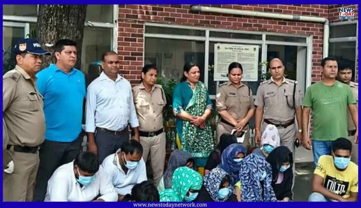 उत्तराखंड - यहां देह व्यापार का भंडाफोड़, इस होटल से आठ महिलाओं समेत 13 लोग गिरफ्तार