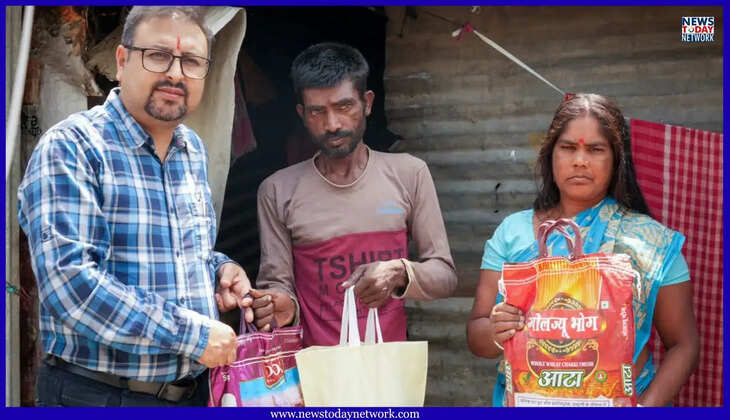 हल्द्वानी - शिक्षा के साथ सामाजिक जिम्मेदारी भी निभा रहा ग्राफिक एरा हल्द्वानी परिसर, जरूरतमंद परिवारों तक पहुंचाई खाद्य सामग्री