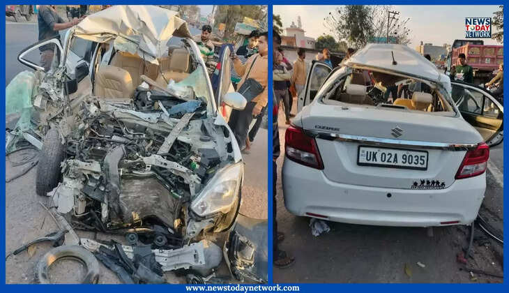 हल्द्वानी - बरेली रोड में हुआ दर्दनाक सड़क हादसा, दो लोगों की मौत, गंभीर रूप से घायल का STH में चल रहा इलाज&nbsp;