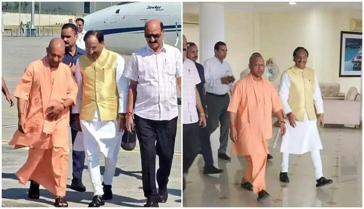 देहरादून - अचानक उत्तराखंड पहुंच गए यूपी के मुख्यमंत्री योगी आदित्यनाथ, जानिए क्यों आना पड़ा मां से मिलने&nbsp;