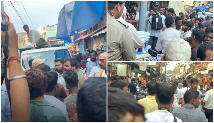 हल्द्वानी - लाखों का समान बाजार से उठाकर अपनी गाड़ियों में भर ले गया नगर निगम, अतिक्रमण पर हुआ बड़ा एक्शन&nbsp;