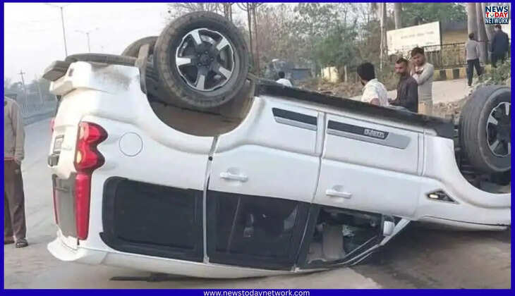 हल्द्वानी - रॉन्ग साइड ट्रकों का कहर स्कॉर्पियो पलटी, दो दिनों में दूसरा बड़ा हादसा, प्रशासन की कार्रवाई पर उठे सवाल