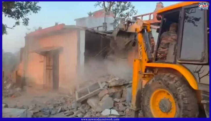 रामनगर - यहां सुबह से अतिक्रमण हटाने की कार्रवाई जारी, 51 अवैध मकान ध्वस्त, मीडिया कवरेज पर भी रोक 