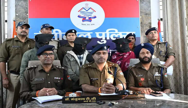 हल्द्वानी - दहेज में बुलेट और 5 लाख रुपये की मांग, कोहिनूर की हत्या के आरोप में पति-सास, जेठ और ननद गिरफ्तार