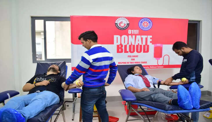 Graphic era blood donation camp