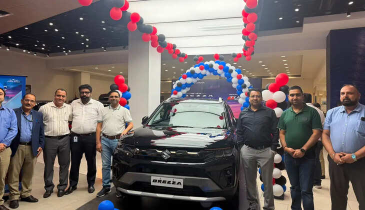हल्द्वानी - नैनीताल मोटर्स में लॉन्च हुई नई Maruti Brezza, आधुनिक फीचर्स और दमदार तकनीक से युवाओं को करेगी आकर्षित