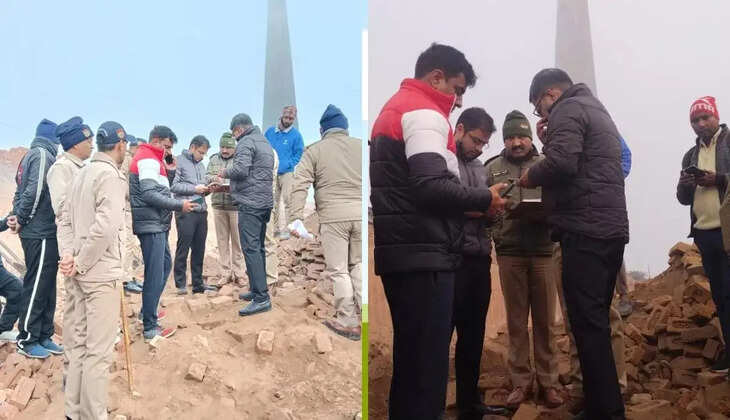 Uttarakhand News - ईंट भट्टे की दीवार गिरने से हो गया बड़ा हादसा, मलबे में दबकर छह मजदूरों की मौत, कई घायल    Uttarakhand News - उत्तराखंड में मंगलवार सुबह दर्दनाक हादसा हो गया। रुड़की के मंगलौर कोतवाली के लहबोली गांव में ईंट भट्टे की दीवार अचानक गिर गई। इस दौरान आधा दर्जन से ज्यादा मजदूर मलबे के नीचे दब गए। इस दौरान छह मजदूरों के शव निकाले गए, जबकि दस मजदूर घायल हो गए, जिसमें से दो की हालत गंभीर है जानकारी के अनुसार, सुबह ईंट पकाने के लिए चिमनी में ईंट भरते समय हादसा हुआ। मजदूर काम कर ही रहे थे कि दीवार अचानक भरभराकर गिर गई। इससे पहले कोई कुछ समझ पाता दीवार के पास खड़े मजदूर मलबे में दब गए।   जेसीबी की मदद से निकाले शव -  एसपी देहात समेत पुलिस अधिकारी मौके पर पहुंच गए हैं। मंगलौर कोतवाली प्रभारी प्रदीप बिष्ट ने बताया कि अब पांच शव बाहर निकाले गए  थे। जबकि तीन मजदूरों की हालत गंभीर बनी थी, जिन्हें अस्पताल में भर्ती कराया गया। जहां एक मजदूर ने दम तोड़ दिया। वहीं, एसएसपी और डीएम ने भी मौके पर पहुंचकर हालात का जायजा लिया और ग्रामीणों से बात की।  मृतकों के नाम -  मुकुल(28) पुत्र सुभाष ग्राम निवासी उदलहेड़ी  साबिर(20) पुत्र महबूब निवासी मिमलाना, मुजफ्फरनगर  अंकित (40) पुत्र धर्मपाल ग्राम उदलहेड़ी बाबूराम(50) पुत्र कालूराम निवासी लहबोली  जग्गी(24) पुत्र बिस्म्बर, निवासी पिनना, मुजफनगर  समीर पुत्र महबूब, निवासी गांव मिमलाना जिला मुजफ्फरनगर  घायलों के नाम -  रवि पुत्र राजकुमार(25) बड़ौत इंतजार पुत्र लतीफ(25), निवासी चुड़ियाला    परिजनों और ग्रामीणों का हंगामा -  मृतकों के परिजनों और ग्रामीणों ने मुआवजे की मांग को लेकर हंगामा किया। साथ ही शव उठाने से इंकार कर दिया है। जिसे लेकर ग्रामीणों और पुलिस में तीखी नोकझोंक हो गई। मौके पर आस-पास के थानों और कोतवाली का फोर्स बुलाया गया। वहीं जिलाधिकारी और एसएसपी की ओर से ग्रामीणों को समझने का प्रयास किया गया। लेकिन ग्रामीण की 10 से 15 लाख रुपये का मुआवजा देने की मांग पर अड़े रहे।  करीब एक घंटे हंगामे के बाद मुआवजे की मांग पूरी होने पर ग्रामीणों ने शव उठने दिए। मृतक के परिजनों को ईंट भट्ठा मालिक की ओर से साढ़े तीन-तीन लाख और मुख्यमंत्री की ओर से ढाई-ढाई लाख की धनराशि मुआवजे के रूप में देने की घोषणा की गई है। इसके बाद पुलिस ने पांचों शवों को पोस्टमार्टम के लिए रुड़की सिविल अस्पताल भेज दिया।