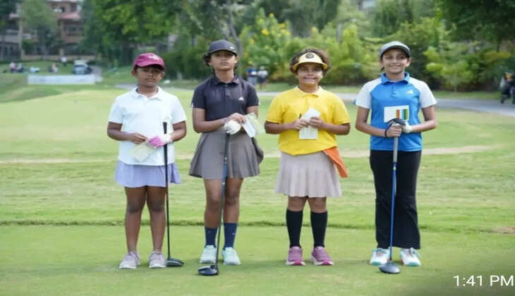नैनीताल - ऑल सेंट्स कॉलेज की कक्षा 4 की छात्रा ऋतिका भट्ट ने राष्ट्रीय एनसीआर कप गोल्फ टूर्नामेंट में जीता कांस्य पदक