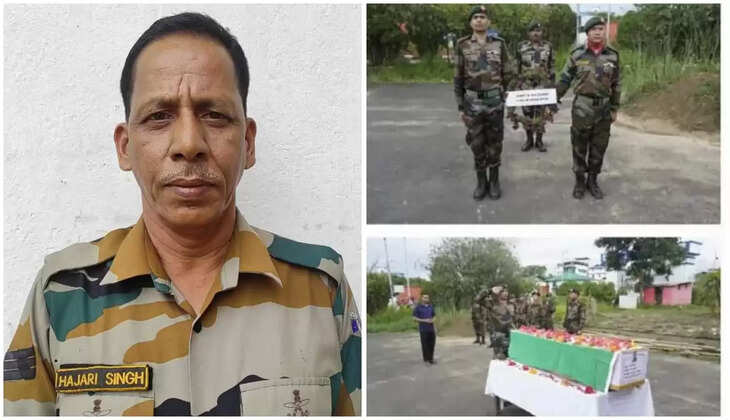 Martyr Hazari Singh Chauhan - उत्तराखंड में शोक की लहर, एक और लाल हुआ शहीद, CM धामी ने दी श्रद्धांजलि&nbsp;