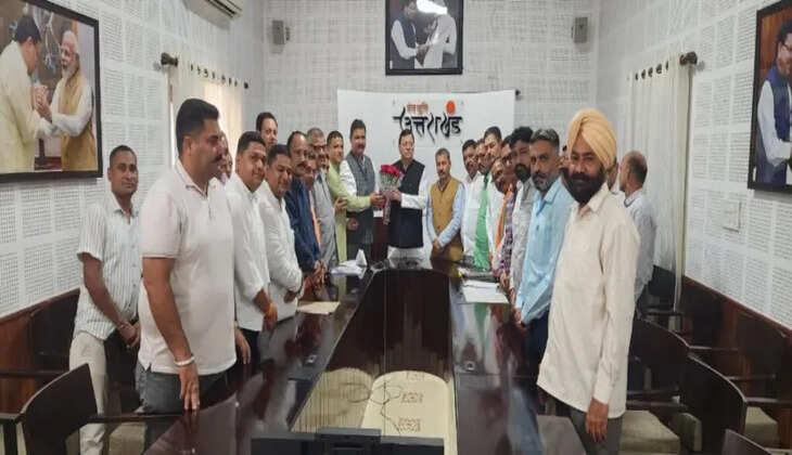 देहरादून - रेरा को लेकर मुख़्यमंत्री धामी से मिला डेलीगेट्स, हल्द्वानी गौलापार के लिए रखी यह मांगें 