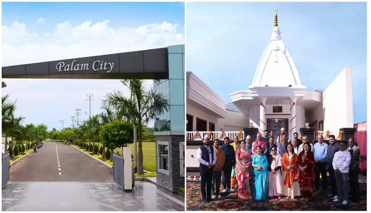 हल्द्वानी - SM पाल ग्रुप के पालम सिटी में भव्य शिव मंदिर का उद्घाटन, 13 दिसंबर को होगा महाप्रसाद वितरण Palam City Haldwani 