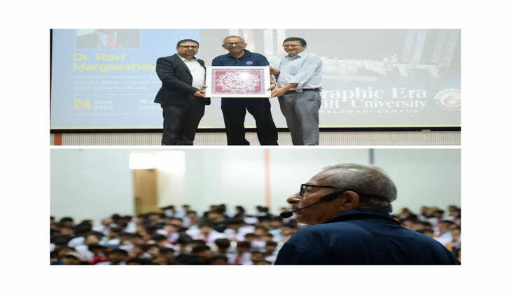 &lsquo;&rsquo;ग्राफिक एरा हिल यूनिवर्सिटी, हल्द्वानी कैंपस में नासा के वैश्विक अंतरिक्ष एम्बेसडर डॉ. रवि मार्गसहायम का प्रेरणादायक सत्र &lsquo;&rsquo;