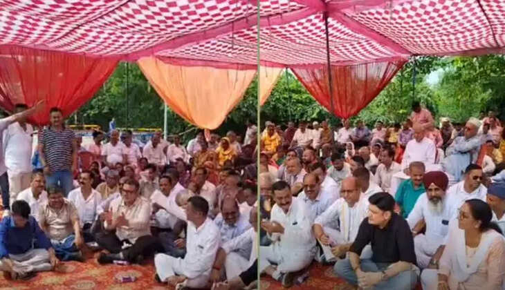 हल्द्वानी - गौला पुल को लेकर गरमाई सियासत, कांग्रेस के दिग्गज नेता पुल के ऊपर बैठे धरने पर, दे डाली चेतावनी&nbsp;Haldwani Congress Protest 