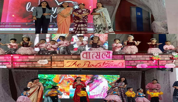 मातृ दिवस पर आनंदा एकेडमी में भव्य समारोह, मां-बच्चों की जोड़ियों ने मनाया खास पल  