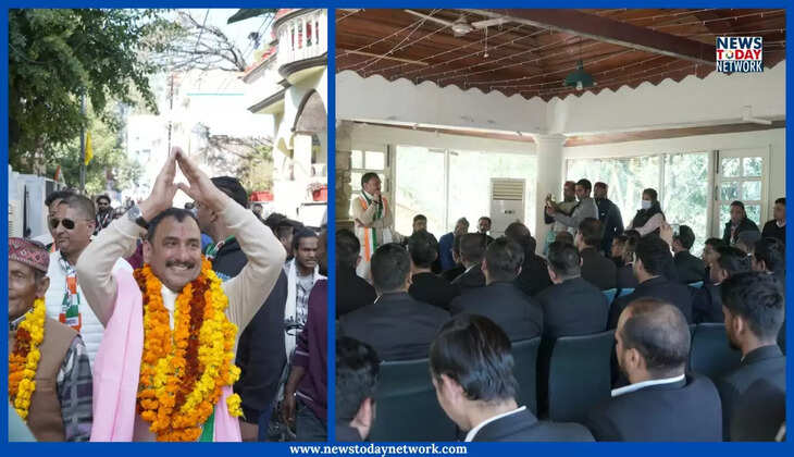 हल्द्वानी - अधिवक्ताओं ने कांग्रेस मेयर प्रत्याशी ललित जोशी को दिया समर्थन, भाजपा के रोड शो को लेकर भी क्या बोल गए ललित&nbsp;