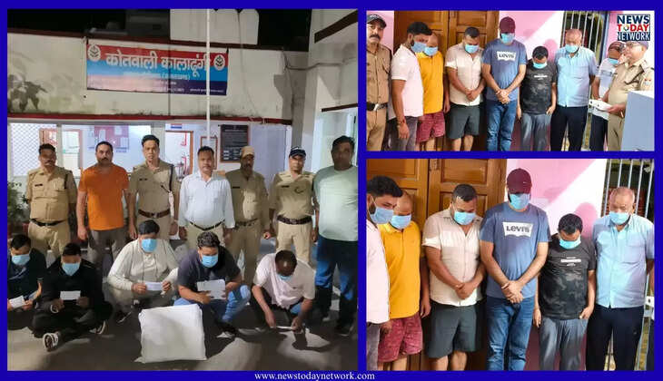 हल्द्वानी - नैनीताल पुलिस की जुवारियों पर सर्जिकल स्ट्राइक, दो ठिकानों पर छापा, ₹6.67 लाख से अधिक नगद बरामद
