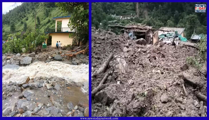 उत्तराखंड - चारों ओर तबाही ही तबाही, अब चमोली के नंदानगर में बादल फटने से कई लोग लापता, घर हुए क्षतिग्रस्त&nbsp;
