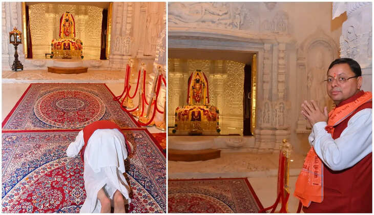  Dhami Cabinet in Ayodhya - सीएम धामी ने कैबिनेट संग किये राम मंदिर के दर्शन, जानिए अयोध्या पहुंचने पर क्या बोले 