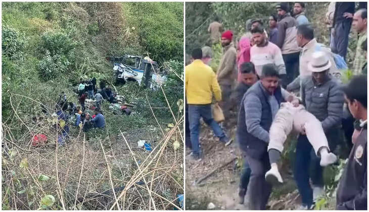 Bhimtal Bus Accident - भीमताल बस हादसे में तीन लोगों की हुई मौत, कई गंभीर घायल, रेस्क्यू अभियान जारी&nbsp;