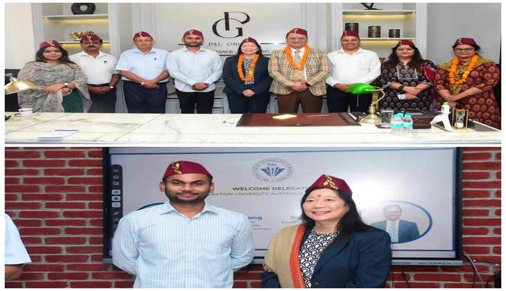 हल्द्वानी - पाल कॉलेज की ऑस्ट्रेलिया की यूनिवर्सिटी से हुई पार्टनशिप, VC कैरोलीन चौग ने छात्रों को दिए लाइफ बदलने के टिप्स 