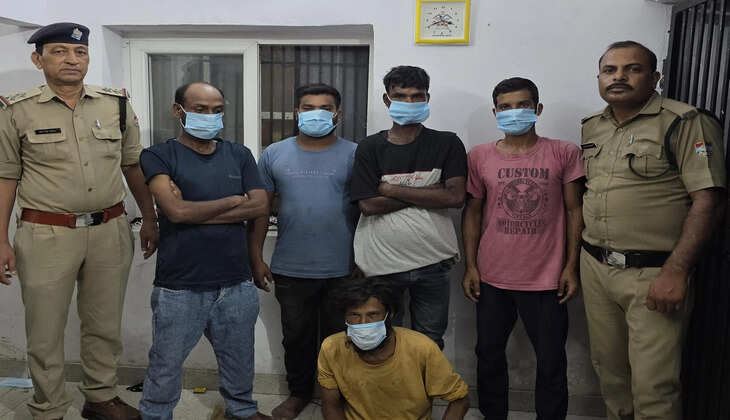 हल्द्वानी- बनभूलपुरा पुलिस की कार्रवाई, पांच वारंटी अभियुक्त गिरफ्तार