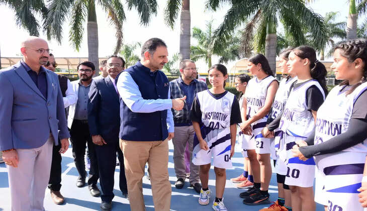 हल्द्वानी - अंतरविद्यालयी बास्केटबाल चैम्पियनशिप 2024 का हुआ शुभारंभ, पहले दिन इस स्कूलों की टीमों ने मारी बाजी&nbsp;