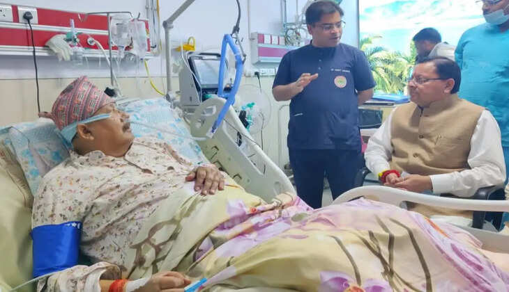 देहरादून - कैबिनेट मंत्री सतपाल महाराज की तबियत बिगड़ी एम्स में किया भर्ती, CM धामी ने जाना हालचाल, जानिए क्या हुआ&nbsp;