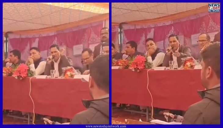 नैनीताल - ओखलकांडा ब्लॉक में BDC बैठक में ब्लॉक प्रमुख रुवाली का चढ़ा पारा, फाइलें छोड़ थरथराये अधिकारी- Video&nbsp;