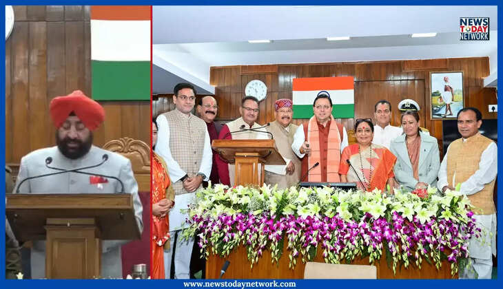 देहरादून - राज्यपाल के अभिभाषण के साथ उत्तराखंड विधानसभा का बजट सत्र शुरू, विपक्षी विधायकों ने शुरू किया हंगामा 