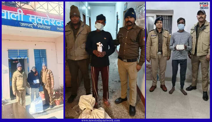 हल्द्वानी - पुलिस का नशा तस्करों पर बड़ा प्रहार, स्मैक और अवैध शराब के साथ तीन अलग- अलग मामलों में तस्कर गिरफ्तार
